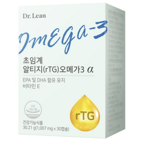 닥터린 정품 초임계 알티지 오메가3 알파