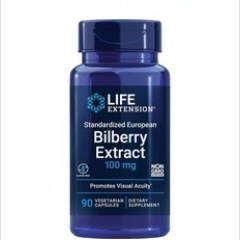 라이프익스텐션 유러피안 빌베리 추출물 100mg (90정)